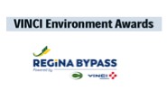 Regina Bypass wins Vinci Environmental Award.
